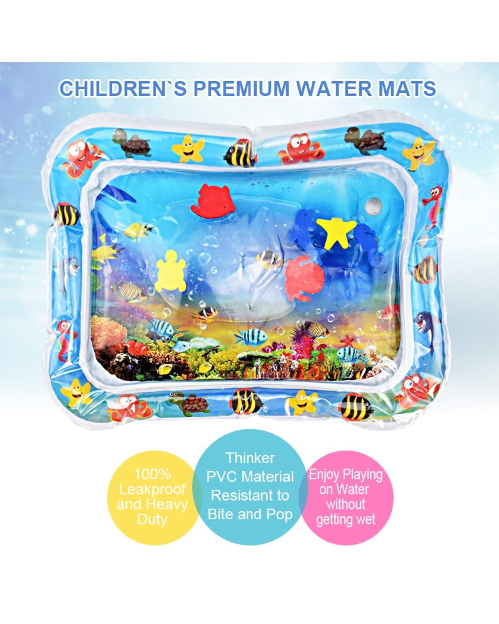 Toy mats stimulate sensory motor skills for babies front-1
