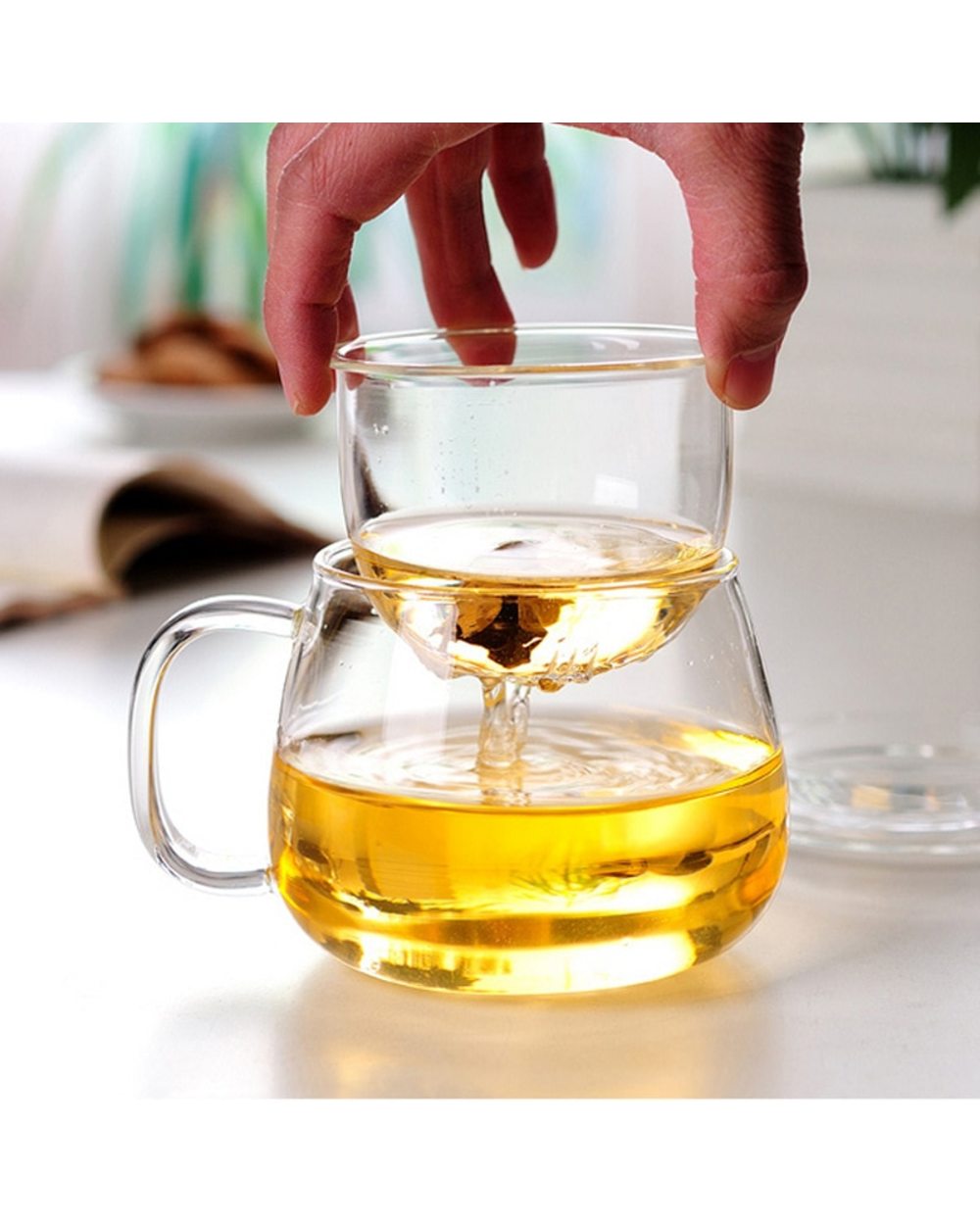 Glass Teacup for Stove front-0