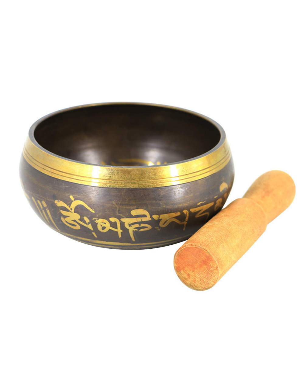 Metal Singing Bowl Nepalese Buddha Sound Bowl Yoga Meditation Bowl Tibetan Bronze Chime Bell Singing Bowl Striker front-0