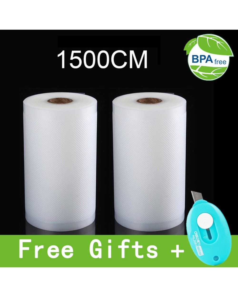 Sous Vide Roll Bags For Vacuum Packing Machine Packaging Food Storage Vacuum Bags For Vacuum Sealer Length Is 1500Cm front-0