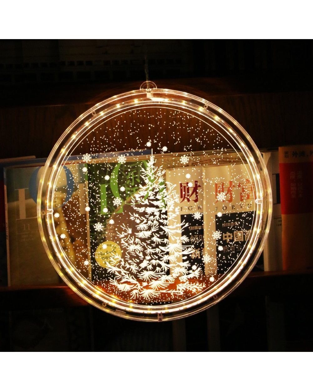 Christmas Ornaments Light String Garlands Battery Powered New Year's Decor 2022 Christmas Decorations for Home Xmas Gift front-0