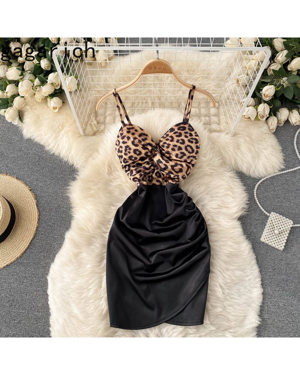 Pure Lust French Retro Super Fairy Tube Top Dress Sexy Sling Strapless Temperament Waist Slimming Bag front-0