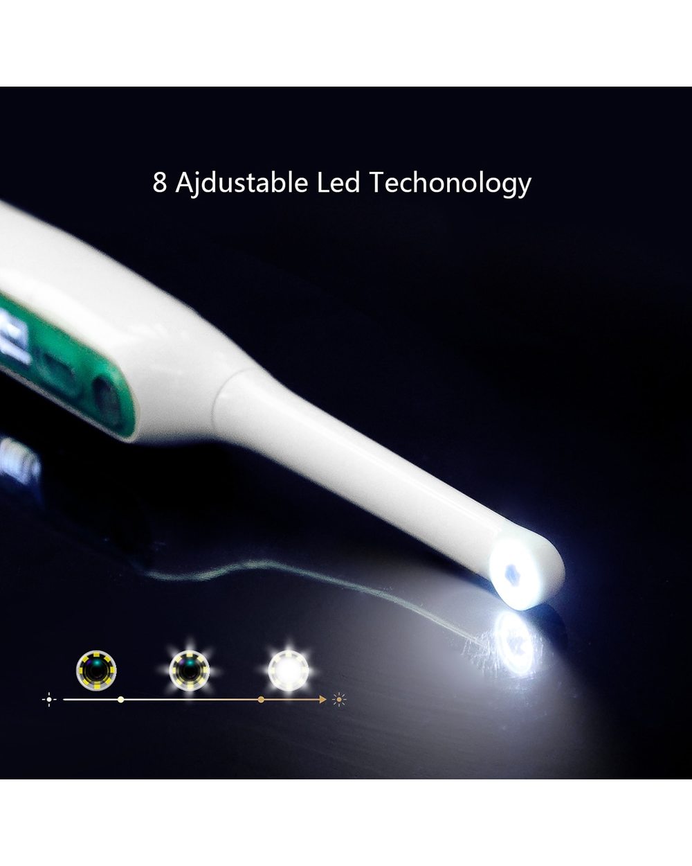 Wireless WiFi Oral Dental Endoscope HD Oral Intraoral Endoscope Camera