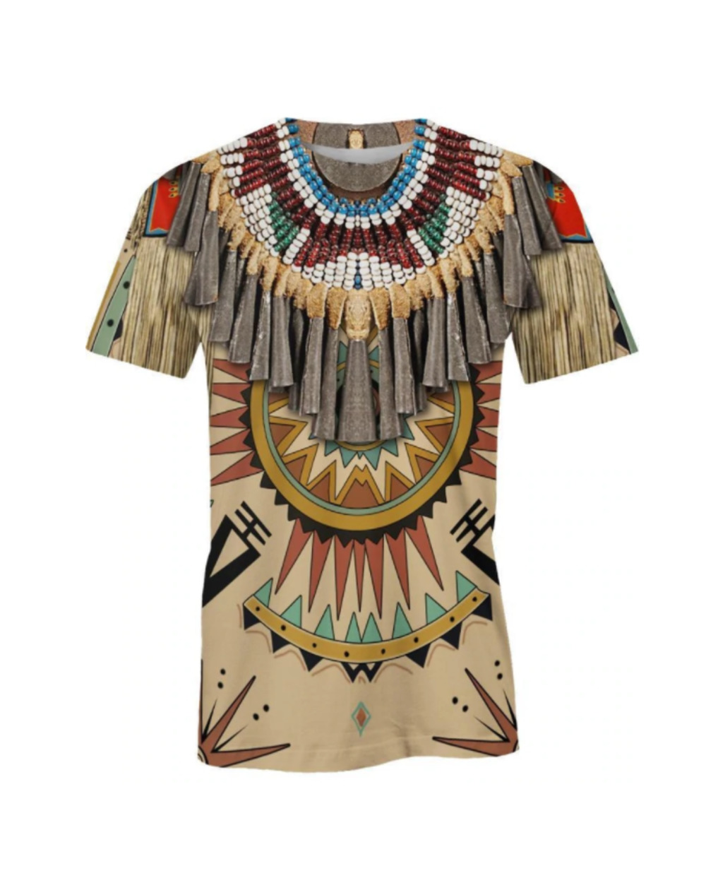 Black Native Indian 3D Hoodie Tee Men Women New Fashion Hooded Sweatshirt Long Sleeve Pullover VG06 front-4