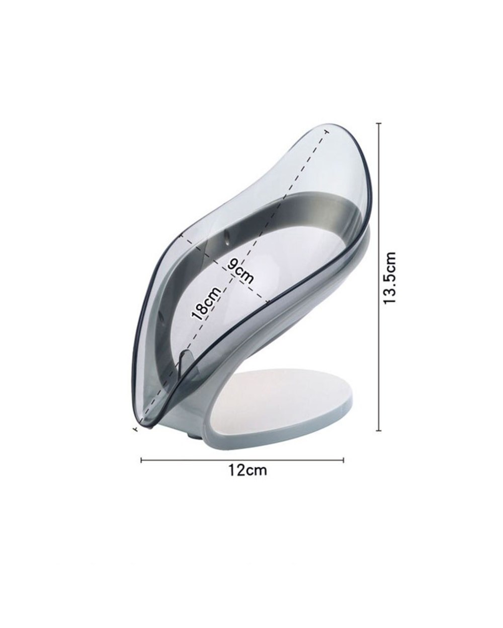SOAP HOLDER LEAF SHAPE front-5