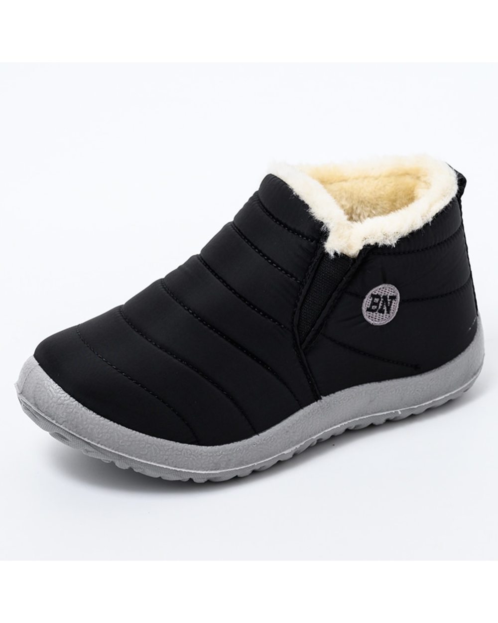 Men Boots Lightweight Winter Shoes For Men Snow Boots Waterproof Winter Footwear Plus front-2