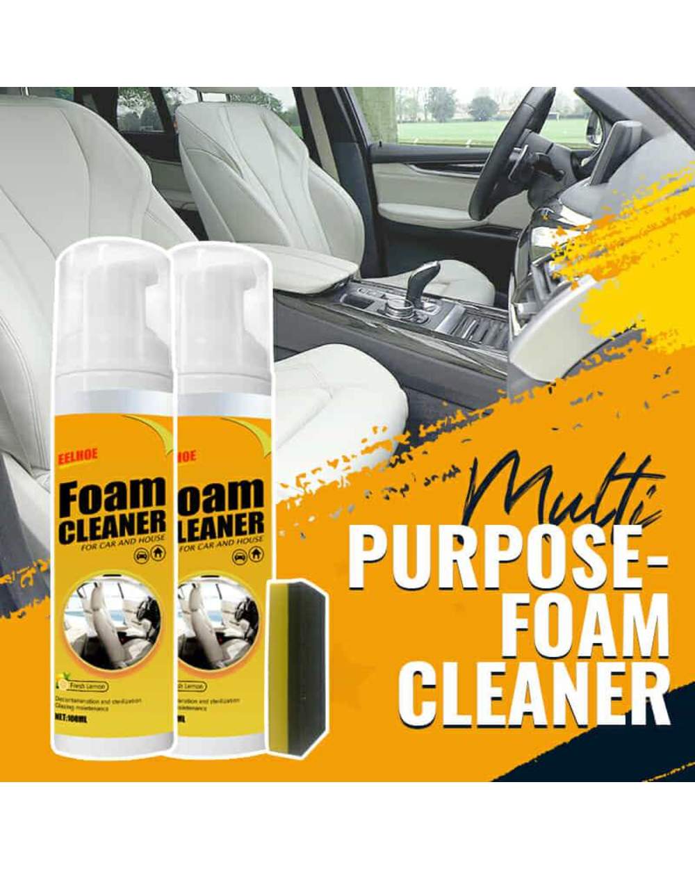 Multi-Purpose Foam Cleaner front-0