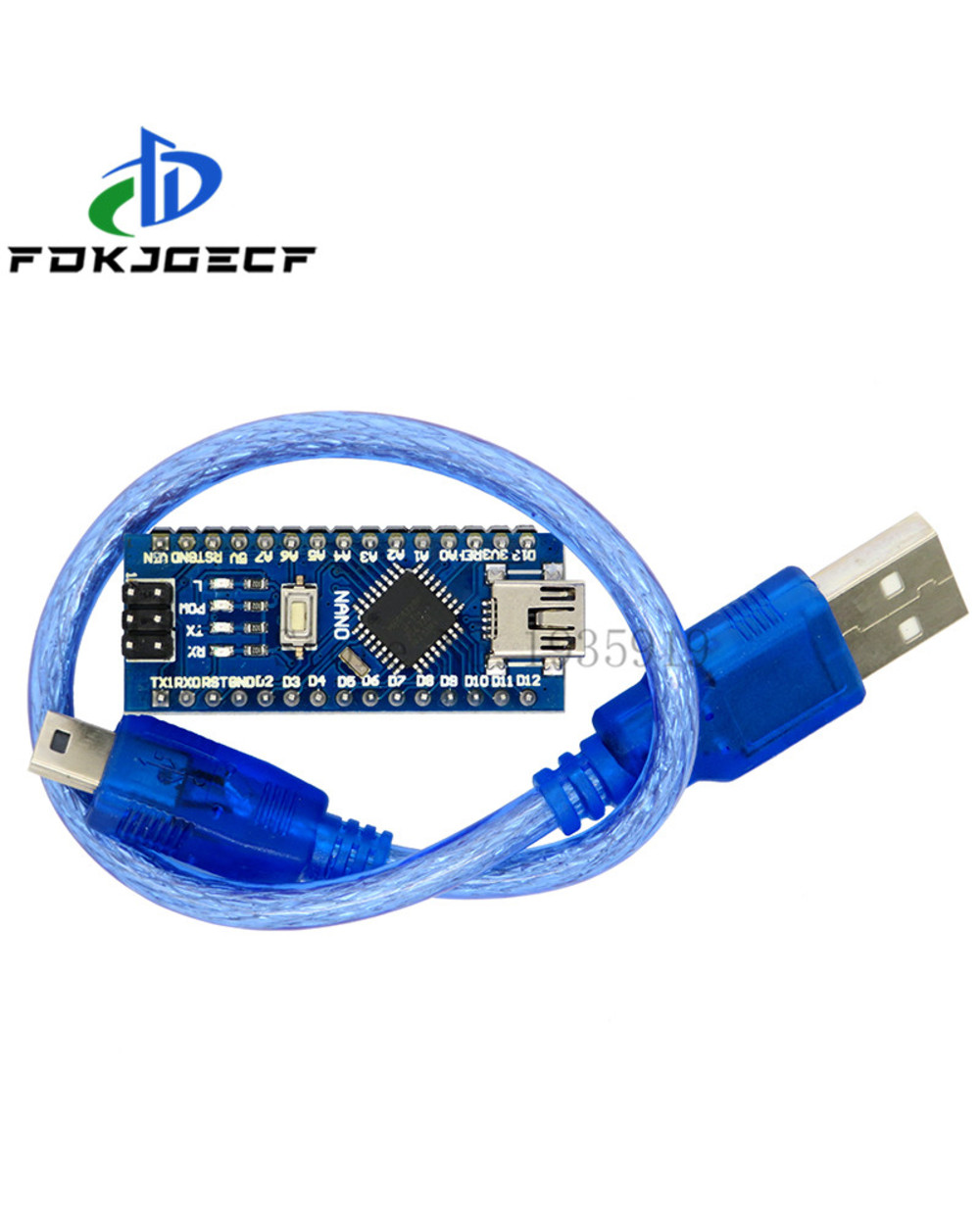 1Pcs Nano 3.0 Controller Development Board Ch340 Driver Atmega328 Atmega328p With The Bootloader For Arduino With Mini front-4