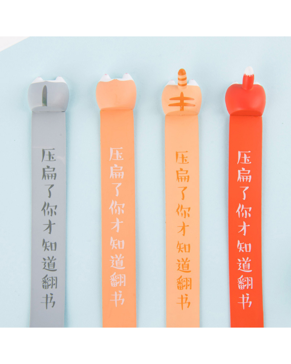 1Pc Cute Animal Ass Bookmarks Creative Cat Dog Book Marks For Kids Girls Gift Office School Supplies Novelty Kawaii Sta front-3