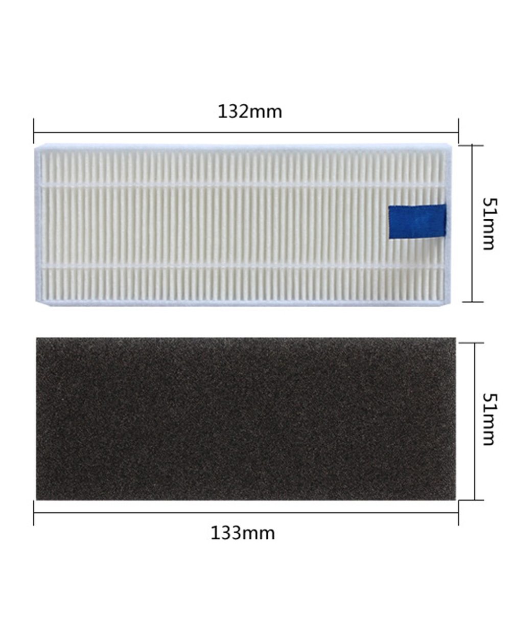 For Tefal Rowenta Explorer X-Plorer Serie 20 40 50 Robot Vacuum Hepa Filter Side Brush Mop Cloths Rag For Cleaner Spare front-3