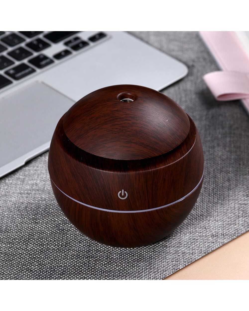 Mini Air Humidifier LED Night Light Electric Essential Oil Diffuser Aromatherapy Home front-1