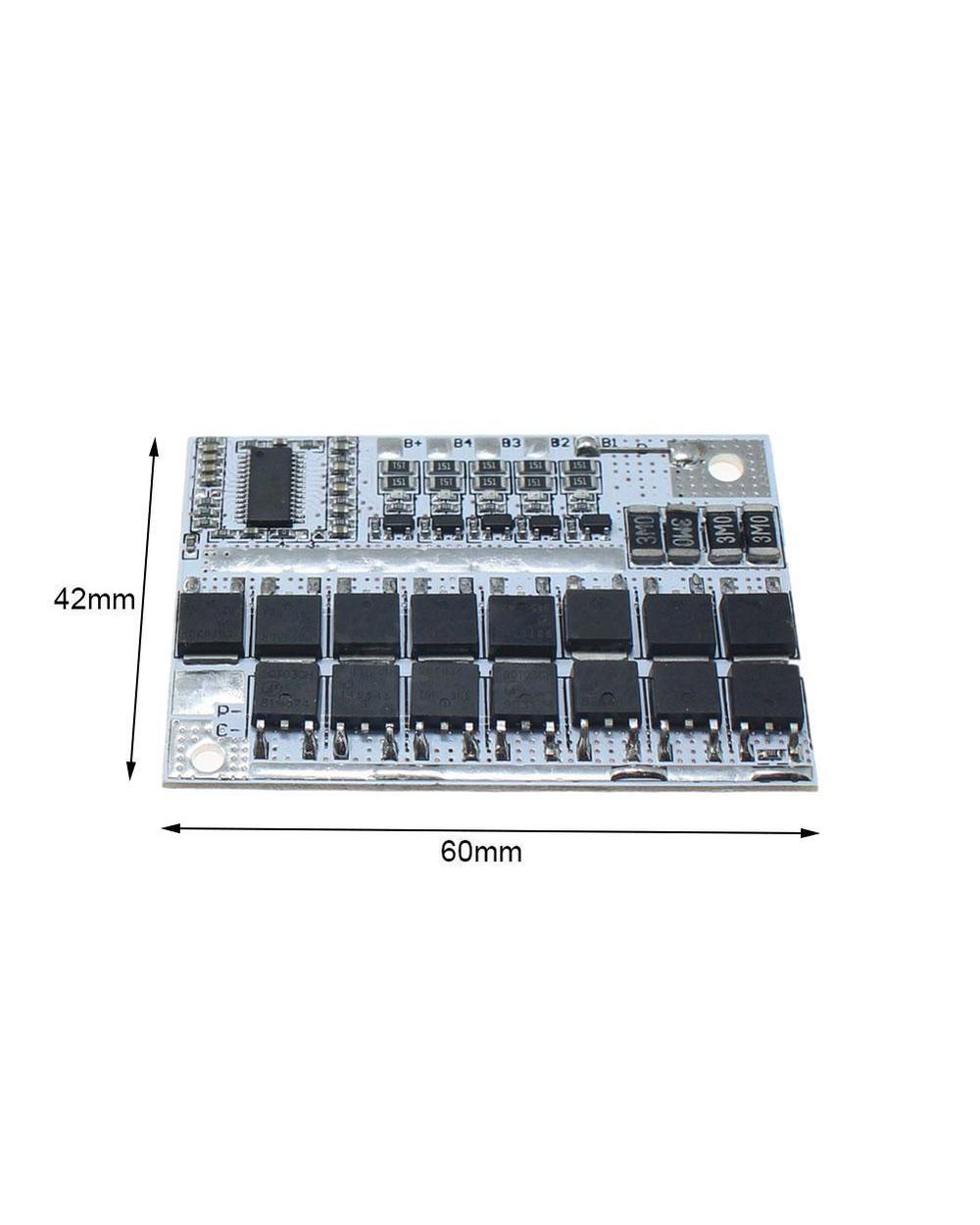 Bms 4S 40A 5S 100A 3.7V14.8V 16.8V Li-Ion Lmo Ternary Lithium Battery Protection Circuit Board Li-Polymer With Balance front-5