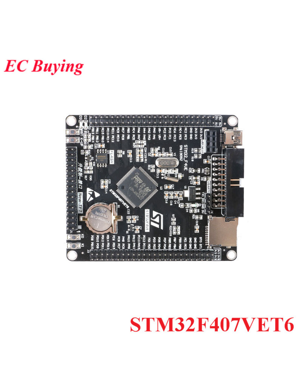 Stm32f407vet6 Development Board Cortex-M4 Stm32 Learning Board Arm Core 2.8/3.2 Inch Lcd Display Module Drive Ili9341 T front-5