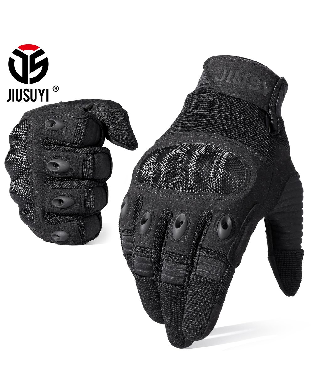 Touch Screen Tactical Full Finger Gloves Military Paintball Shooting Airsoft Combat Work Driving Riding Hunting Gloves front-0
