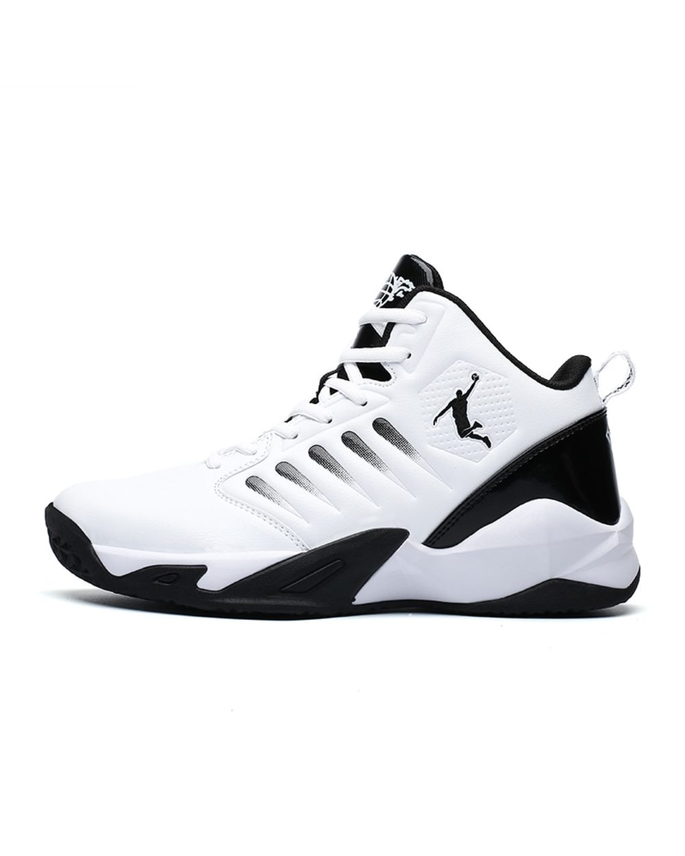 Mens Basketball Shoes Breathable Cushioning Non-Slip Wearable Sports Shoes Gym Training front-1