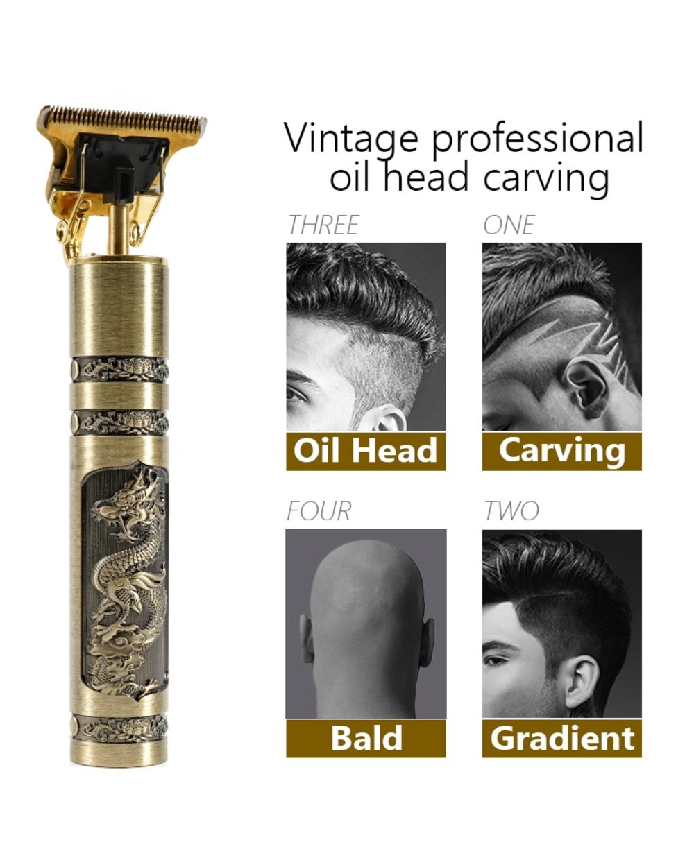 T9 Usb Electric Hair Cutting Machine Rechargeable New Hair Clipper Man Shaver Trimmer For Men Barber Professional Beard front-3