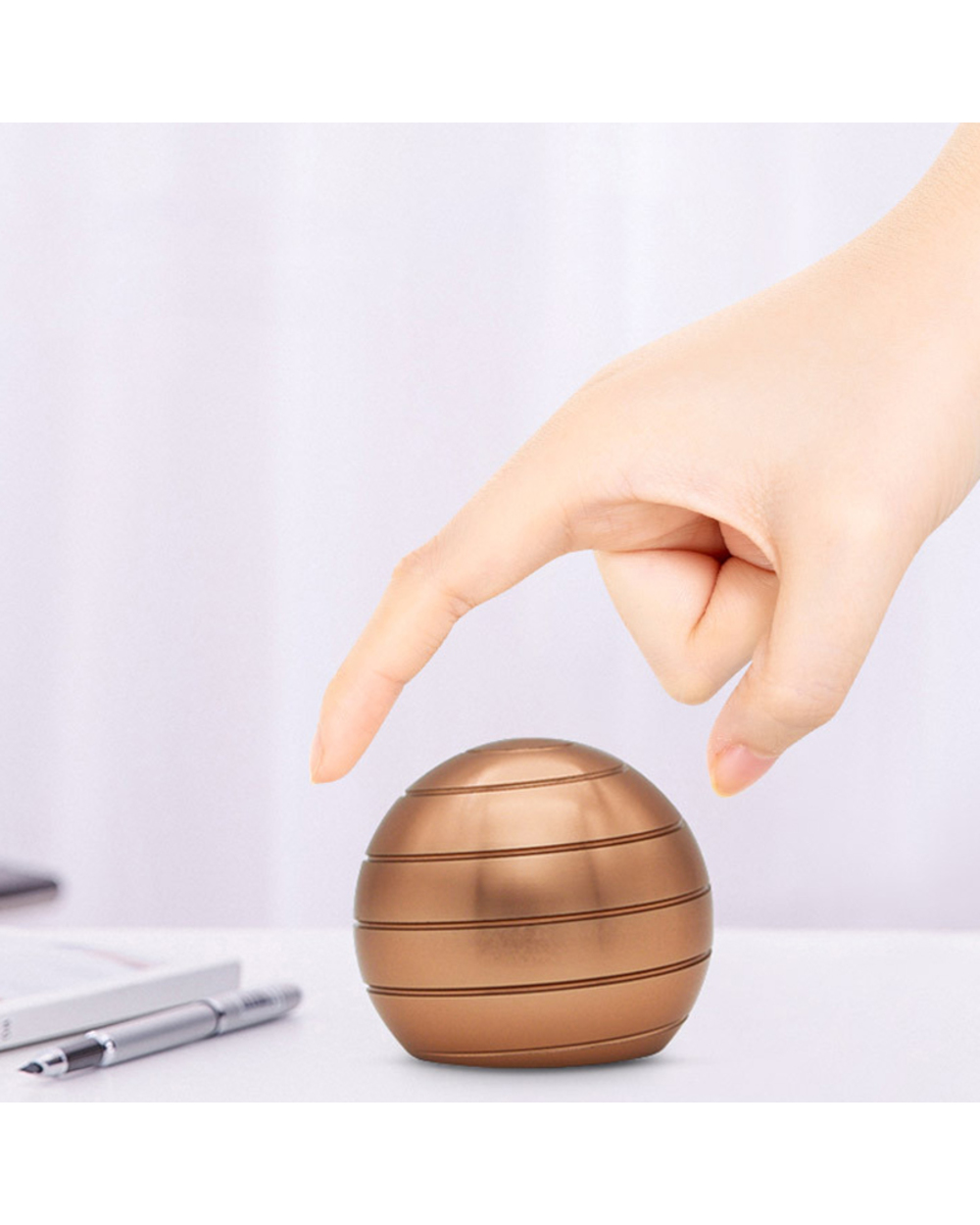 Adult Desktop Stress Relief Metal Toy Toy Kinetic front-0