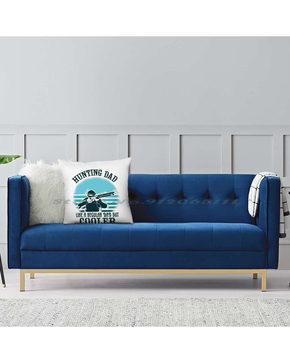 Funny Duck Hunting Outfits For Hunting Lover Pillow Case Throw Pillow Cover Cotton Linen Flax Hunters Duck Hunting front-4