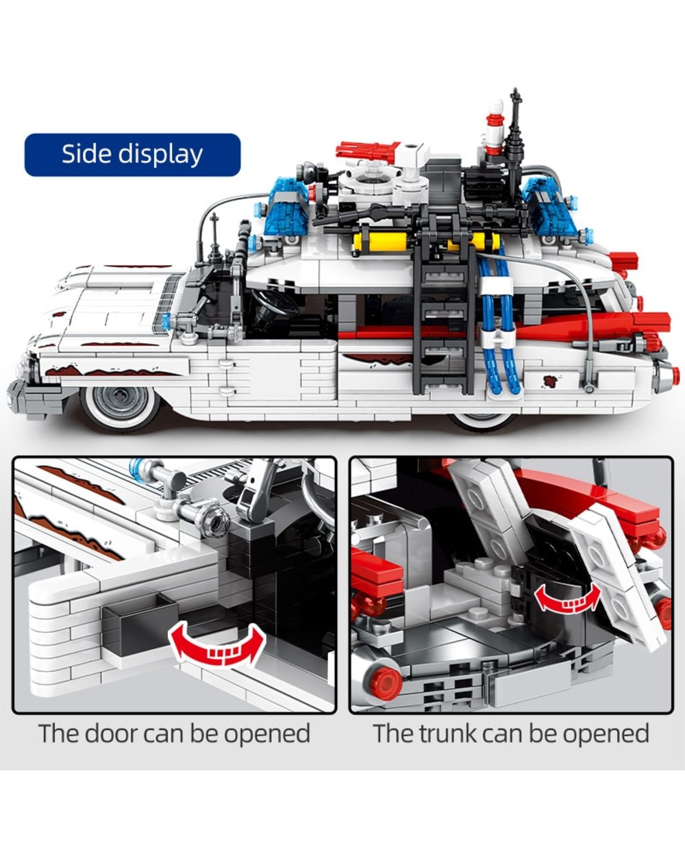 City Technical Vehicle Truck Architecture Model Building Blocks Super Racing Car DIY Bricks Education Toys for Kids front-3