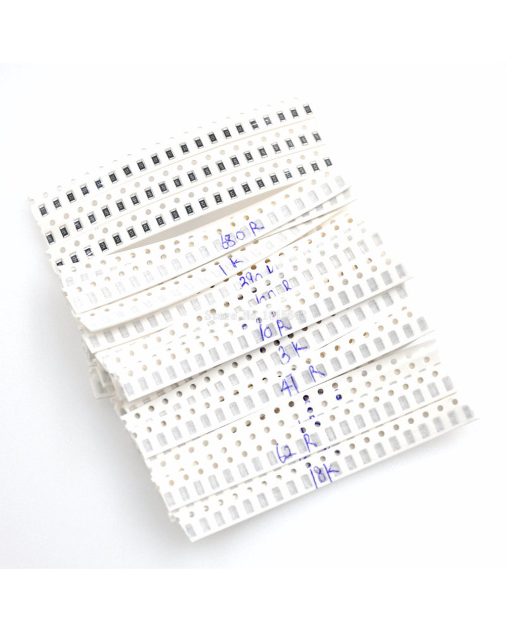 Smd Resistor Kit 1206 0402 0603 0805 1R - 1Mr 0R - 10Mr Alloy Resistance 2512 100% New Chip Resistance Assorted Set front-4