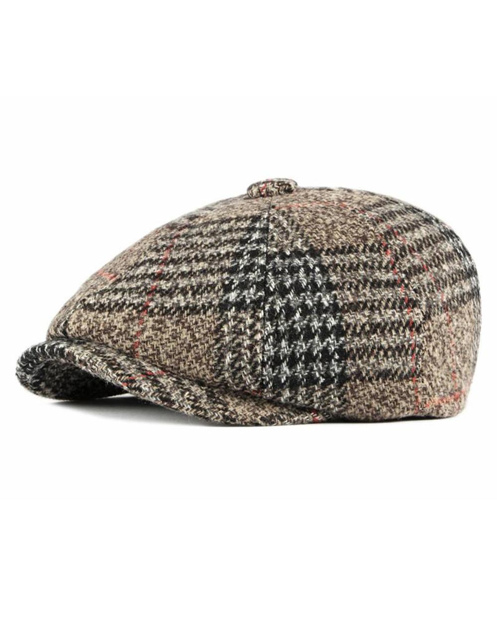 Ldslyjr 2021 Acrylic Autumn Winter Newsboy Caps Flat Peaked Cap Men And Women Painter Beret Hats 101 front-2