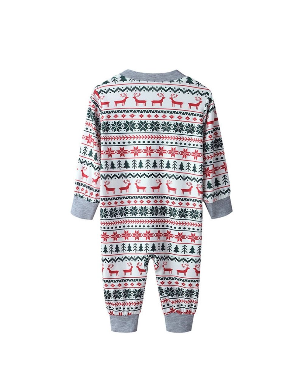 Christmas Family Matching Pajamas Set Mother Father Kids Matching Clothes Family Look Outfit Baby Girl Rompers Sleepwear front-4