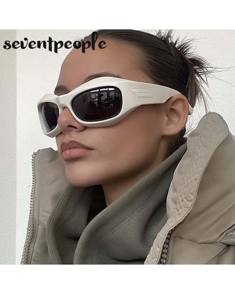 Cyberpunk Y2k Sunglasses Women Sport Sun Glasses For Men Sports Goggles New Fashion Cat Eye Sunglass Occhiali Da Sole D front-0