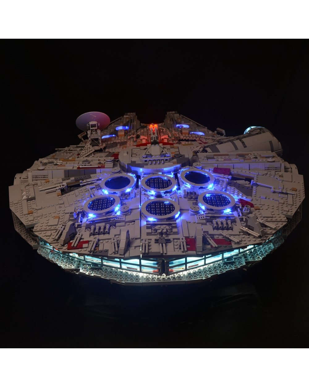 Led Light Up Kit For Wars 75192 and 05132 Millennium Craft Building Blocks Model Not include Blocks Set front-0