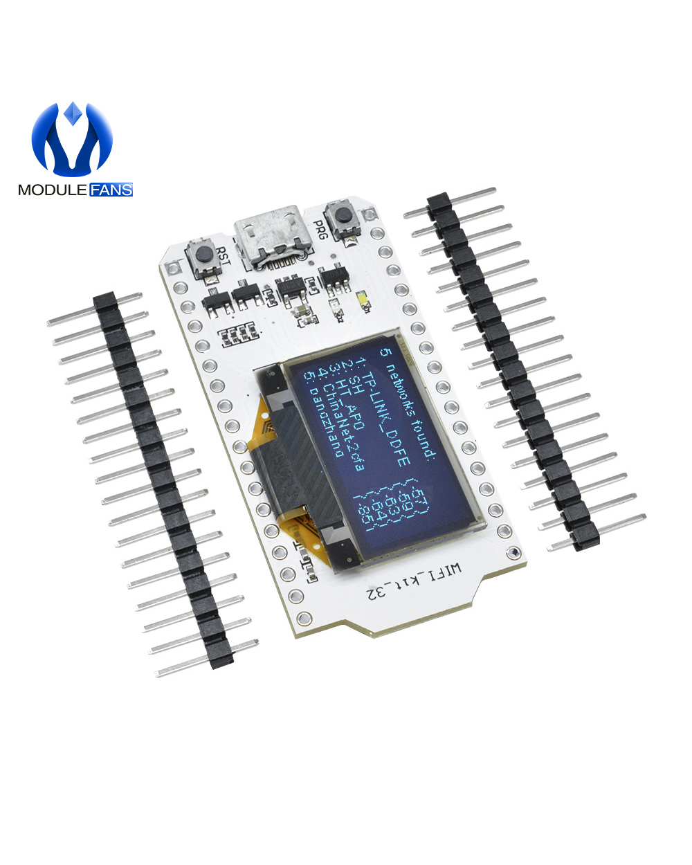 Esp32 0.96 Inch Blue Oled Digital Display Bluetooth Wifi Kit 32 Module Cp2102 Internet Development Board For Arduino front-2