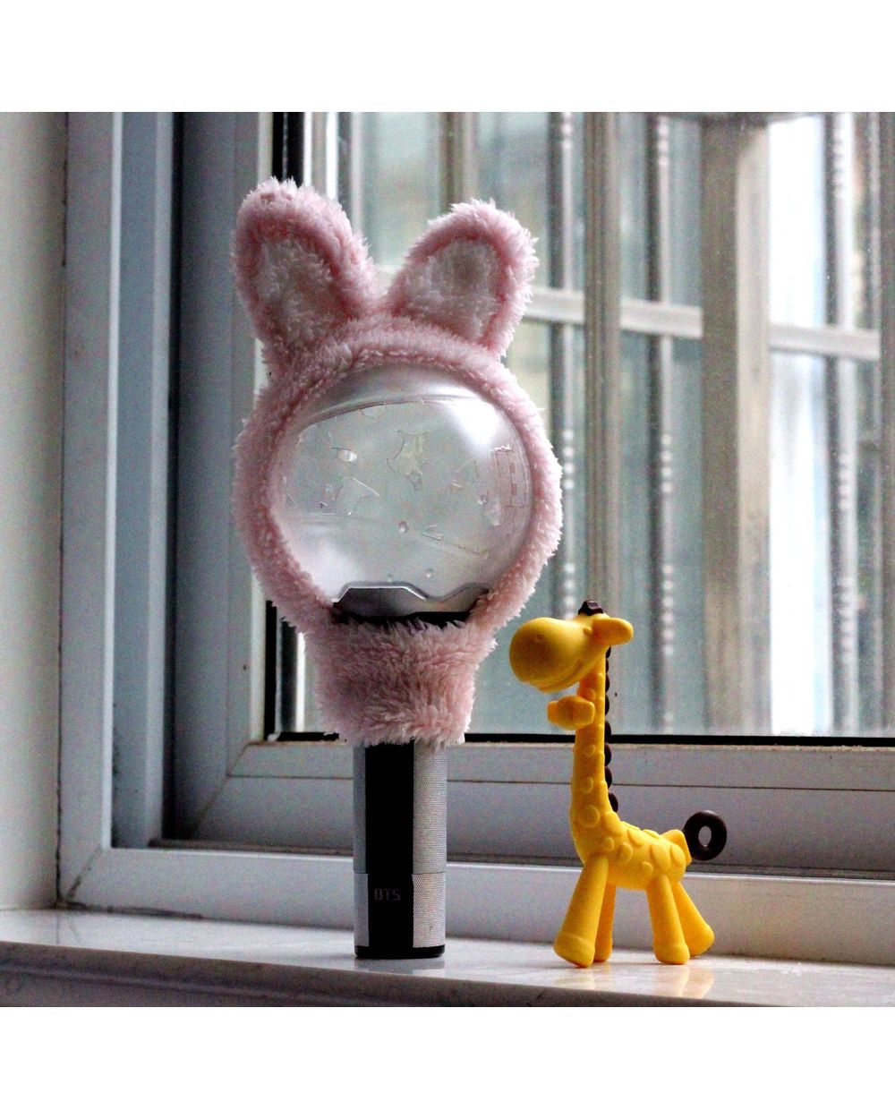 1Pcs Plush Cover For Decorate Lightstick Kpop Bangtan Boys Light Stick K-Pop Bangtan Cover front-2