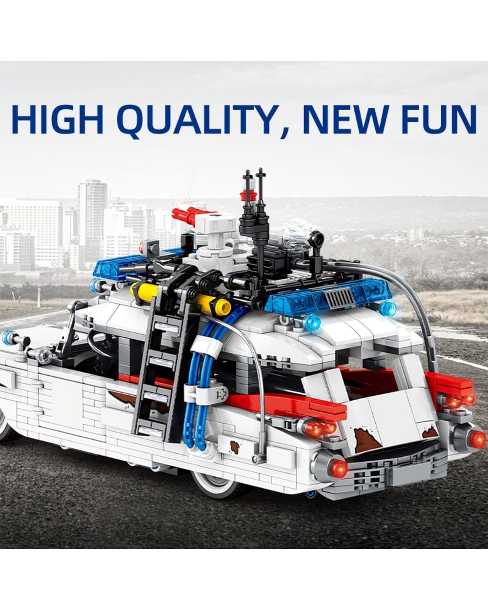 City Technical Vehicle Truck Architecture Model Building Blocks Super Racing Car DIY Bricks Education Toys for Kids front-2