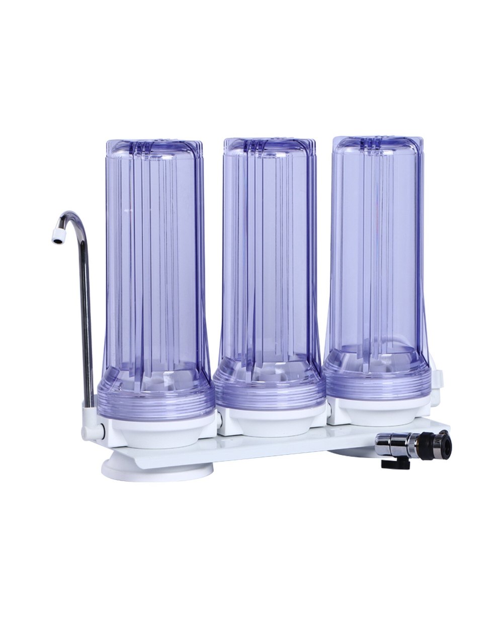 3 Stage Water Filter System PreFilter Water Purifier For Kitchen DIY