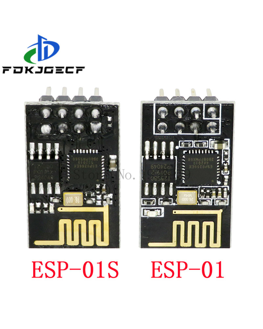 Esp8266 Esp-01 Esp-01S Esp-07 Esp-12E Esp-12F Esp-12S Esp-Wroom-32 Remote Serial Port Wifi Wireless Module Wireless Tra front-2