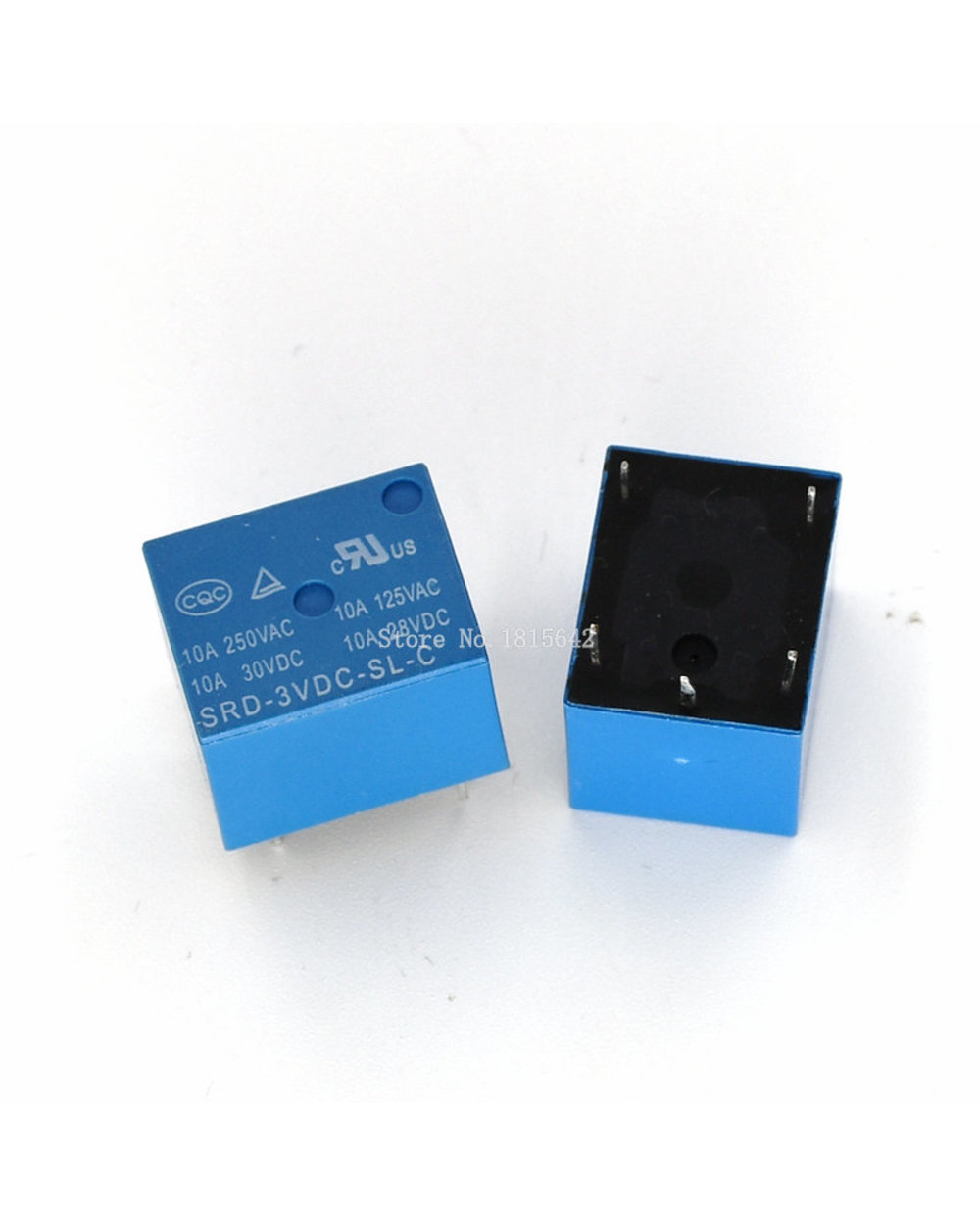 5Pcs Relay Srd-05Vdc-Sl-C Srd-03 05 06 09 12 24 12Vdc-Sl-C 5Pins 3V 5V 9V 6V 24V 12V High-Quality 10A 250Vac 5 Pin front-1
