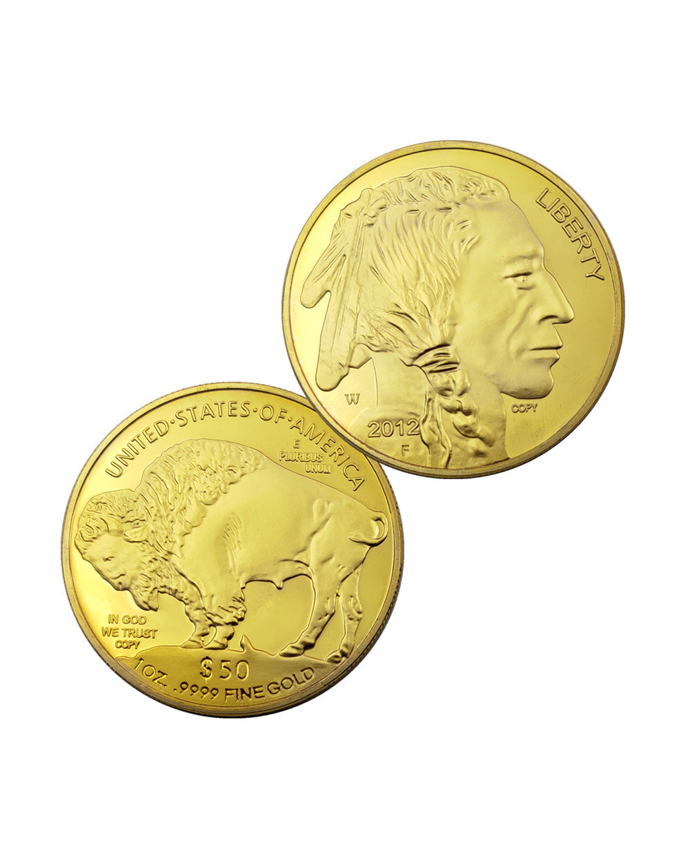 Buffalo Tribute Proof Coin front-0