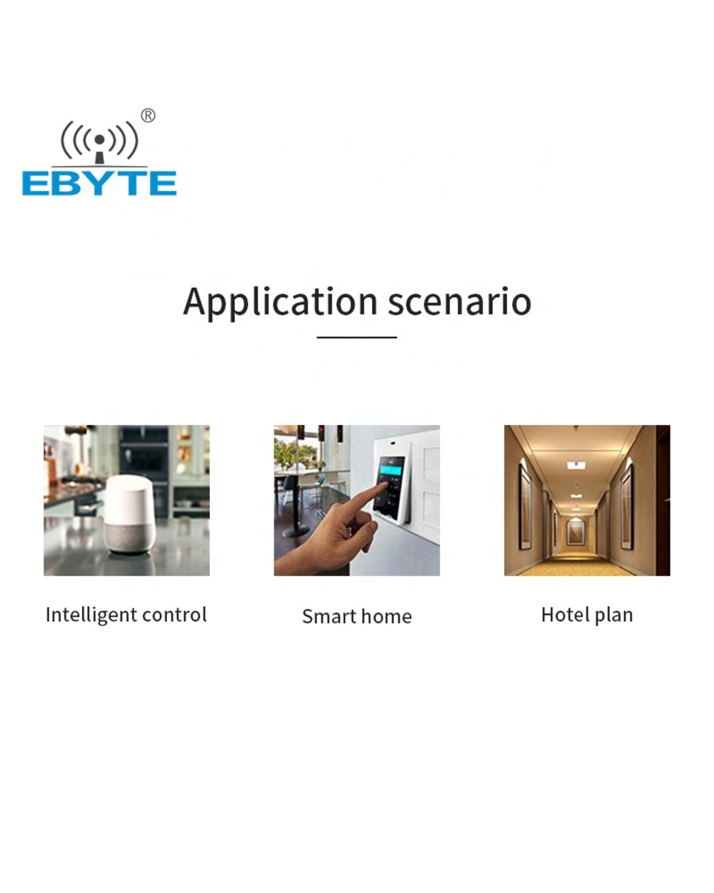 Cc2530 Zigbee Wireless Module Rf Smd Ipex Interface 100Mw For Smart Home E18-Ms1pa2-Ipx 20Dbm 1200Mlong Range Ebyte Zig front-1