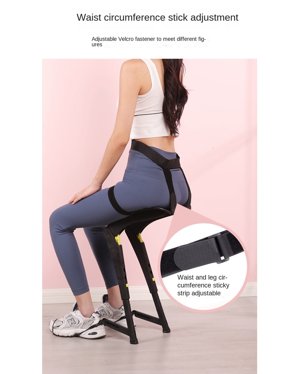 New Exoskeleton Wearable Sports Lightweight Folding Chair Fishing