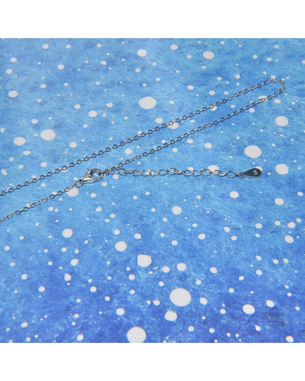 Aurora Borealis Necklace S925 Sterling Silver Elegant Romantic Gift for Women front-5