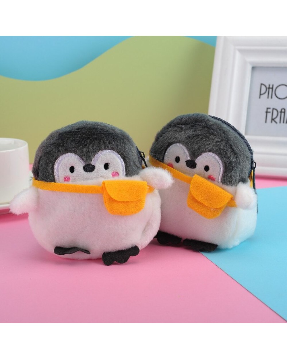 Soft Mini Cute Little Penguin Coin Purse front-5