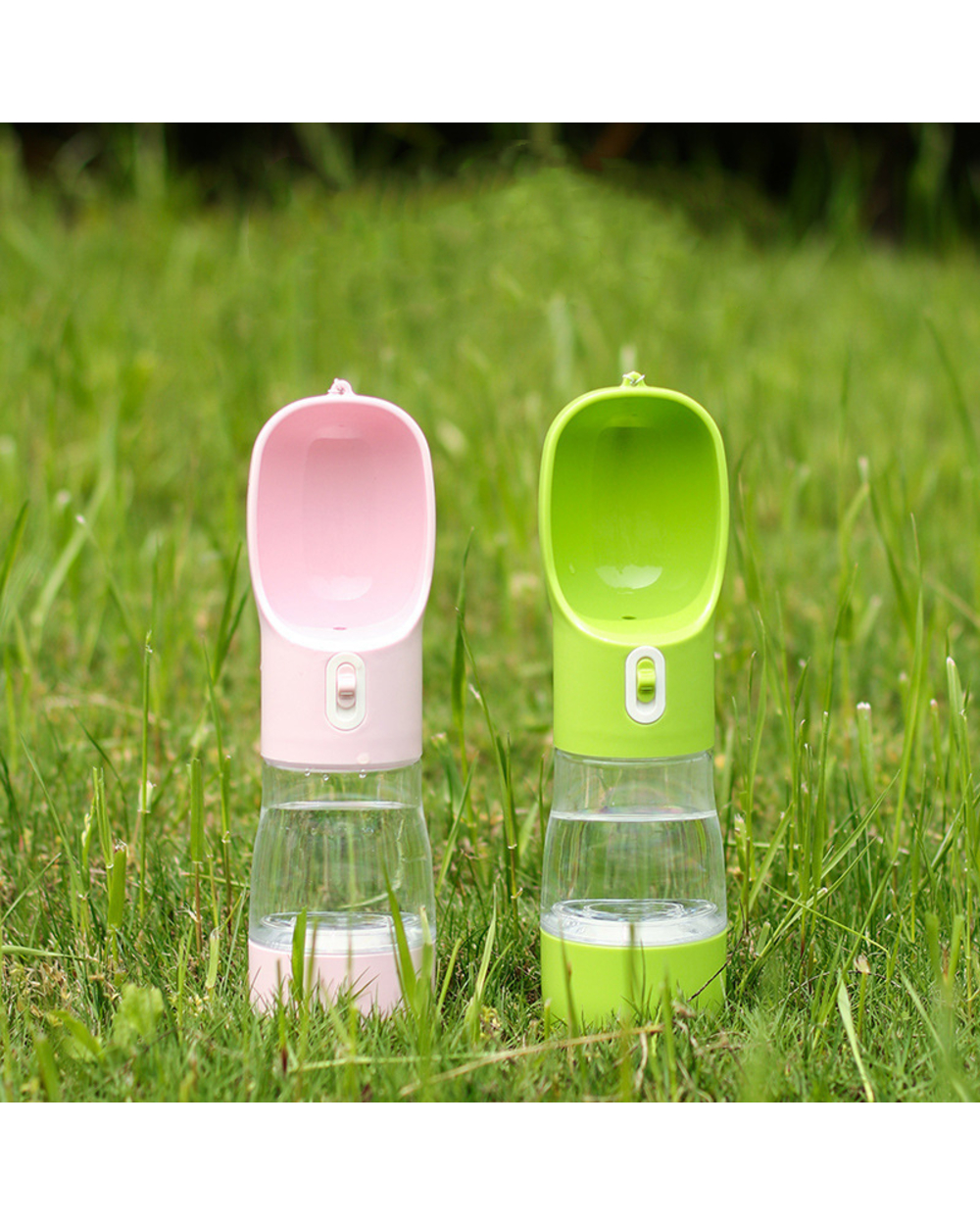 Pet Dog Water Bottle Feeder Bowl Portable Water Food Bottle Pets Outdoor Travel Drinking Dog Bowls Water Bowl For Dogs front-2