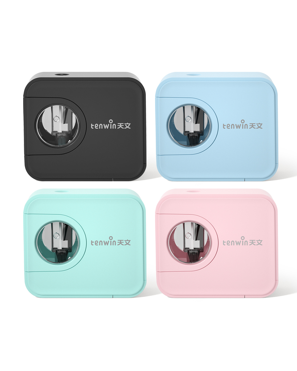 Automatic Pencil Sharpener Electric Cute Battery Usb For Kids Children Heavy Duty Stationery front-5