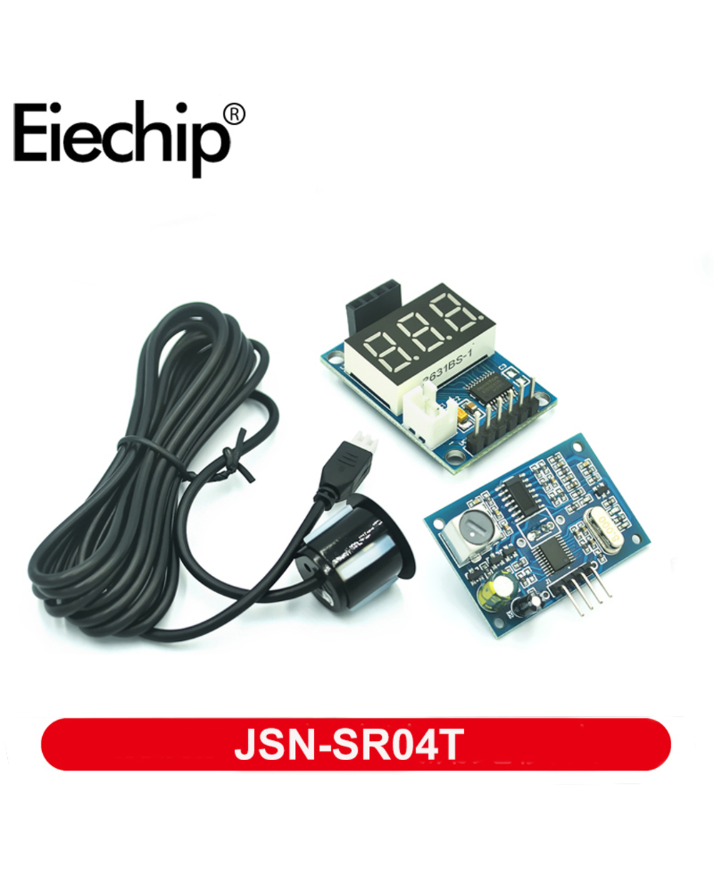 Jsn-Sr04 Waterproof Ultrasonic Wave Module Jsn-Sr04t Water Proof Integrated Distance Measuring Transducer Sensor For Ar front-0