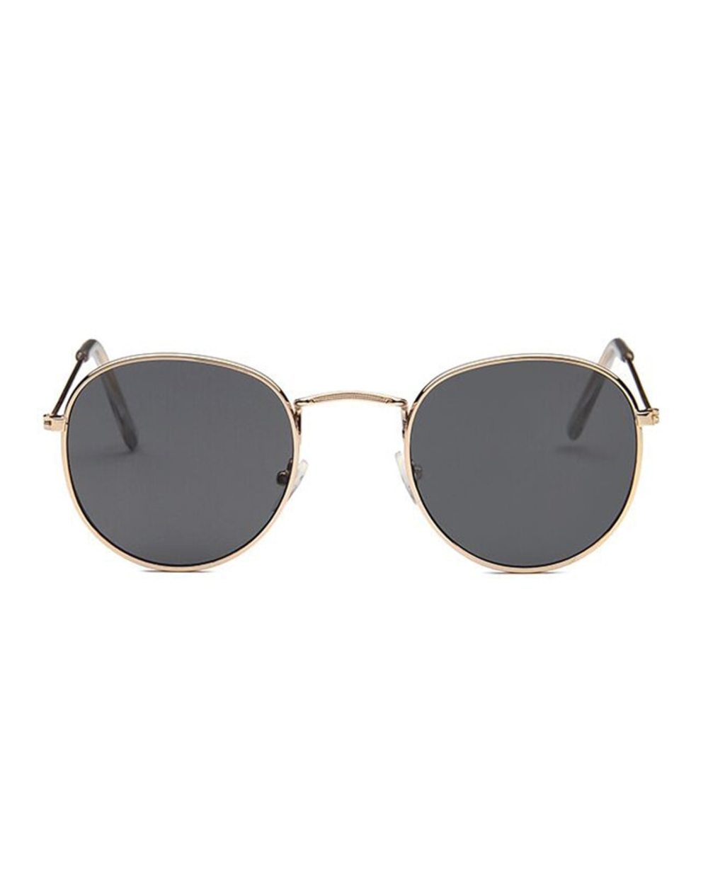 Classic Round Sunglasses Men Vintage Small Frame Driving Sun Glasses Brand Designer Retro Male Black Shades Oculos De S front-4