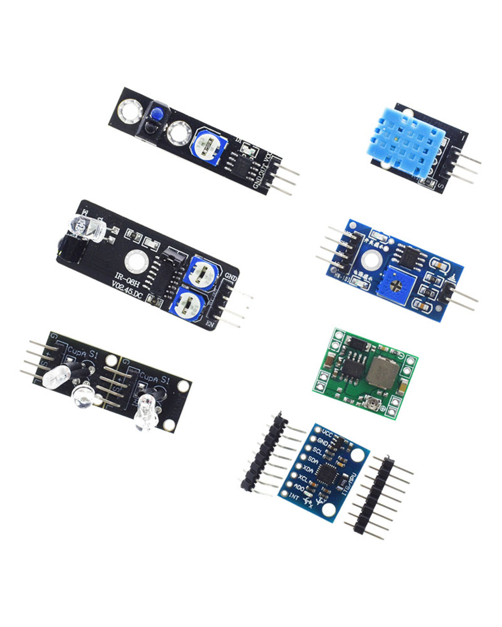 For Arduino 45 In 1 Sensors Modules Starter Kit Better Than 37In1 Sensor Kit 37 In 1 Sensor Kit Uno R3 Mega2560 front-3