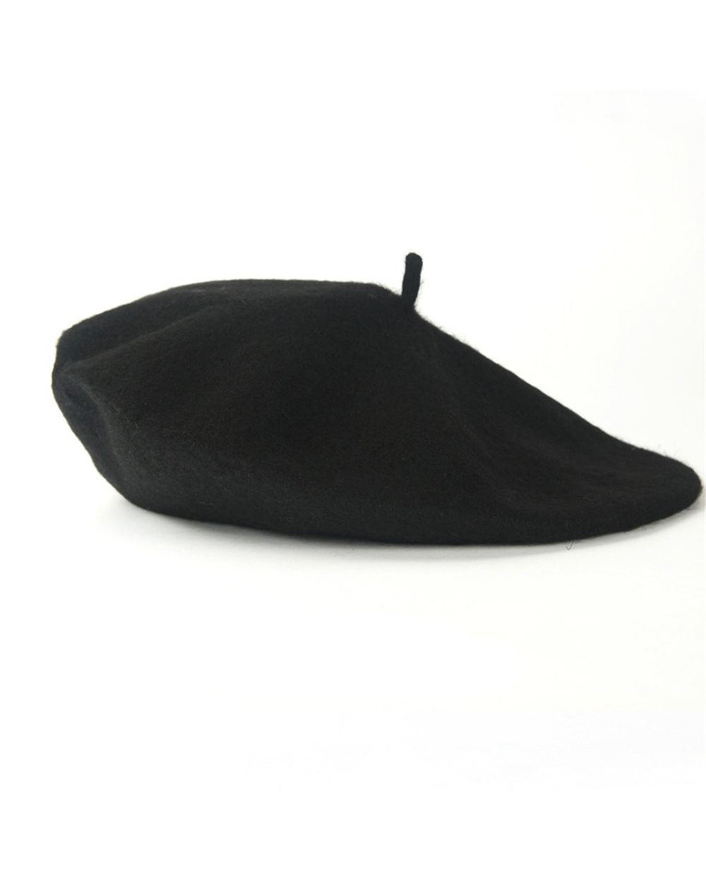 Soild Color Vintage Womens Girls Artist Hats Winter Warm Plain Beret Beanie Hat Simple Fashion Women Caps Head Wear Caps front-3