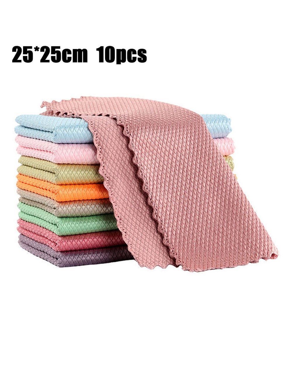 NanoScale Streak Free Miracle Cleaning Cloths front-0
