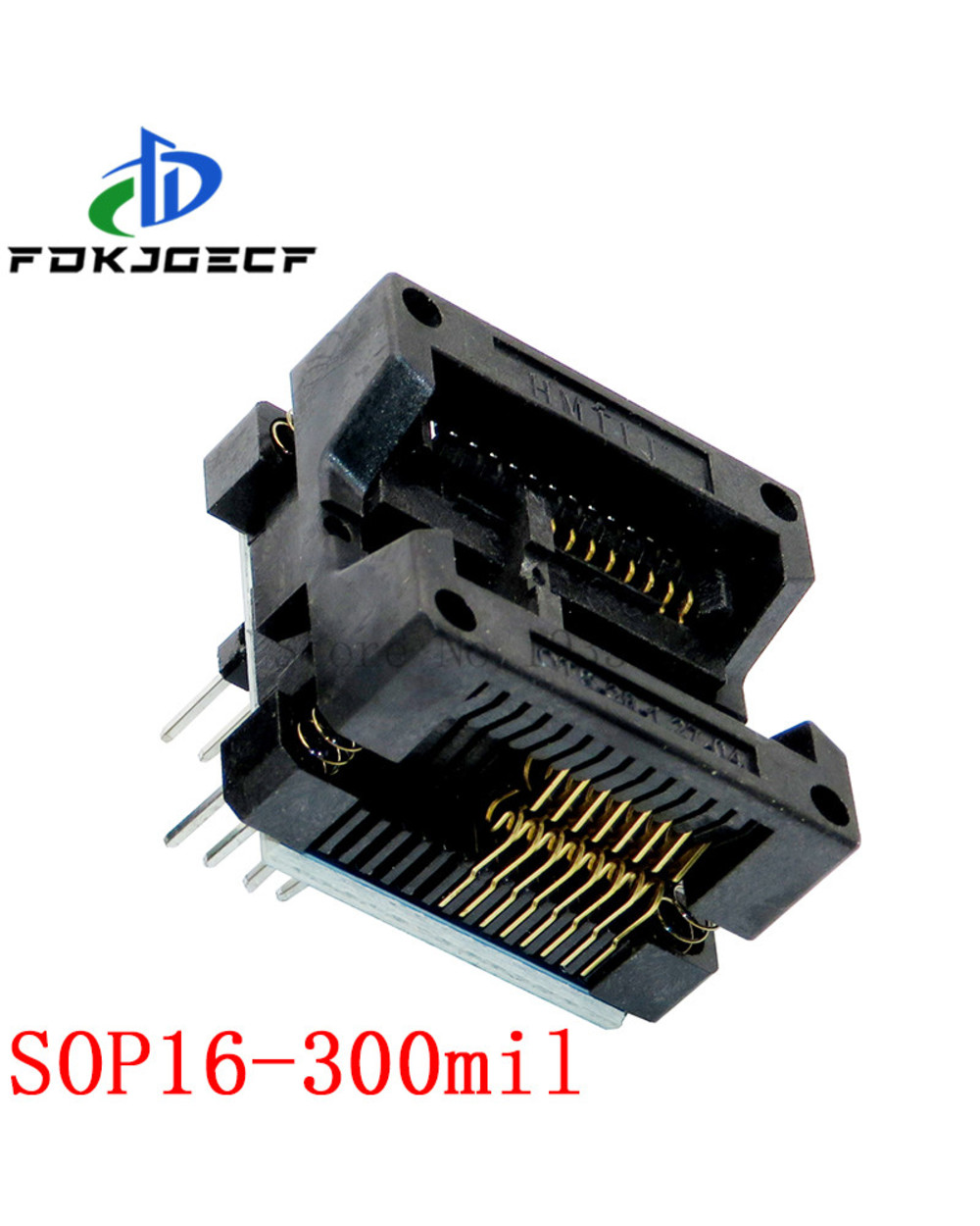 Sop16 To Dip8 Wide-Body Seat Wide 150Mil 200Mil 208Mil 300Mil Programmer Sop8 Adapter Socket For Ezp2010 Ezp2013 Ch341a front-3