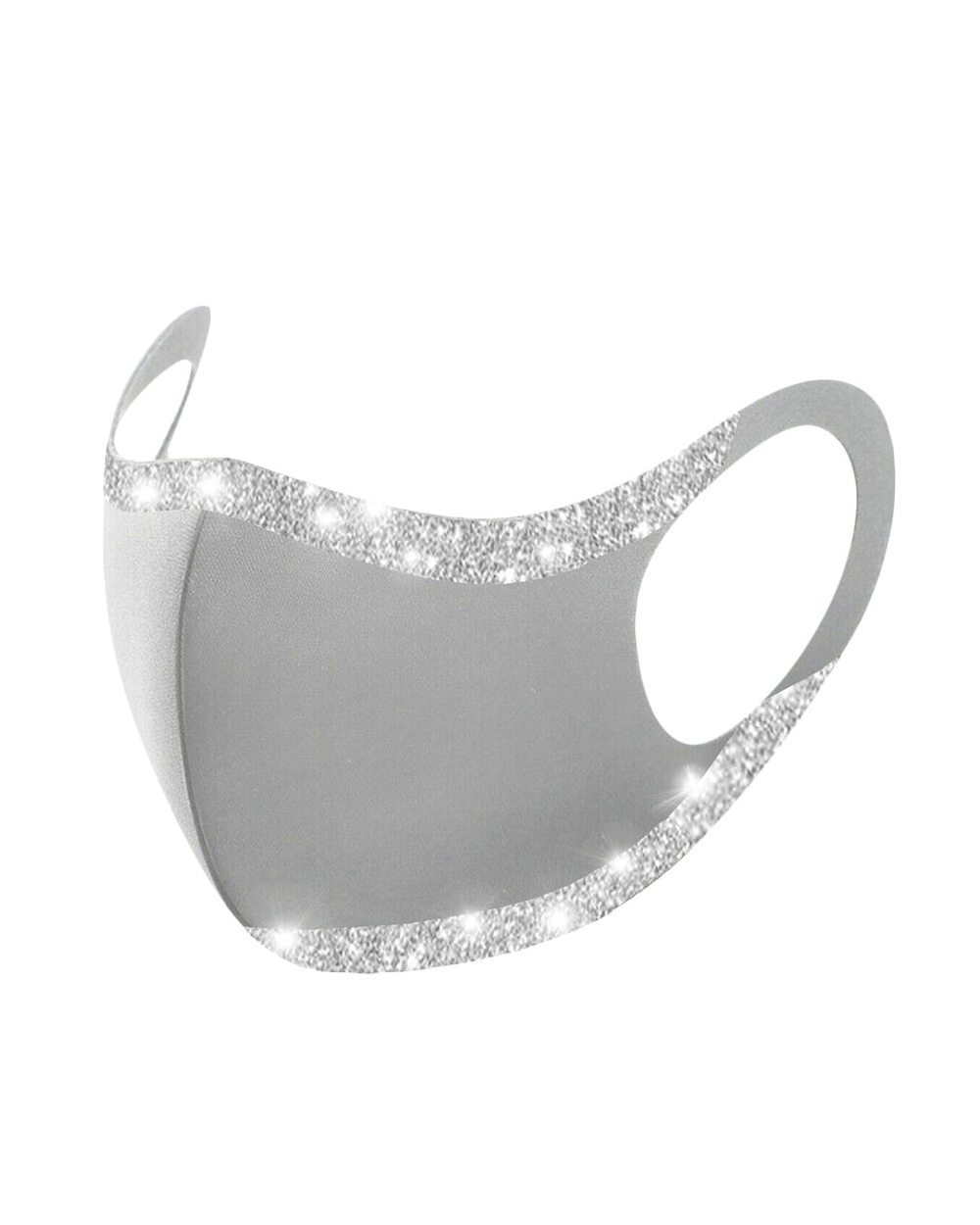Fashion Bling Sequined Masks Dust-proof Smog-washable Mask front-3