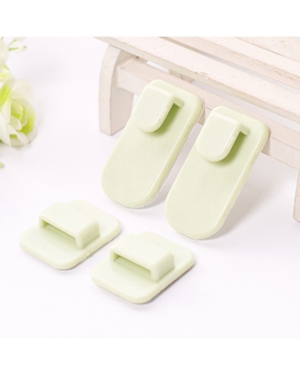 Wall Hanging Holder Cable Wire Charger Storage Stationery Desk Organizer Office Supplies front-2