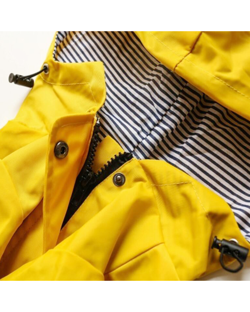 Bulldog Raincoat Pet Dog Waterproof Coat Schnauzer Welsh Corgi Clothes Samoyed front-2